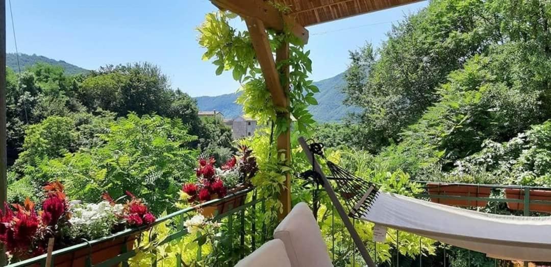 La Casa Rosa Di Segusino With Spa Jacuzzi In Garden Sequsino Exterior photo