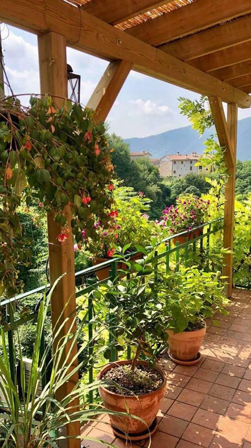 La Casa Rosa Di Segusino With Spa Jacuzzi In Garden Sequsino Exterior photo